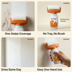 WallCare - Damage Wall Repair | Built-In Roller | Quick Touch-Ups | Easy Application