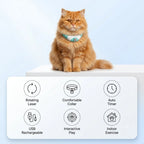 LaserChase - Interactive Cat Laser Collar | Active Indoor Play | Hands-Free