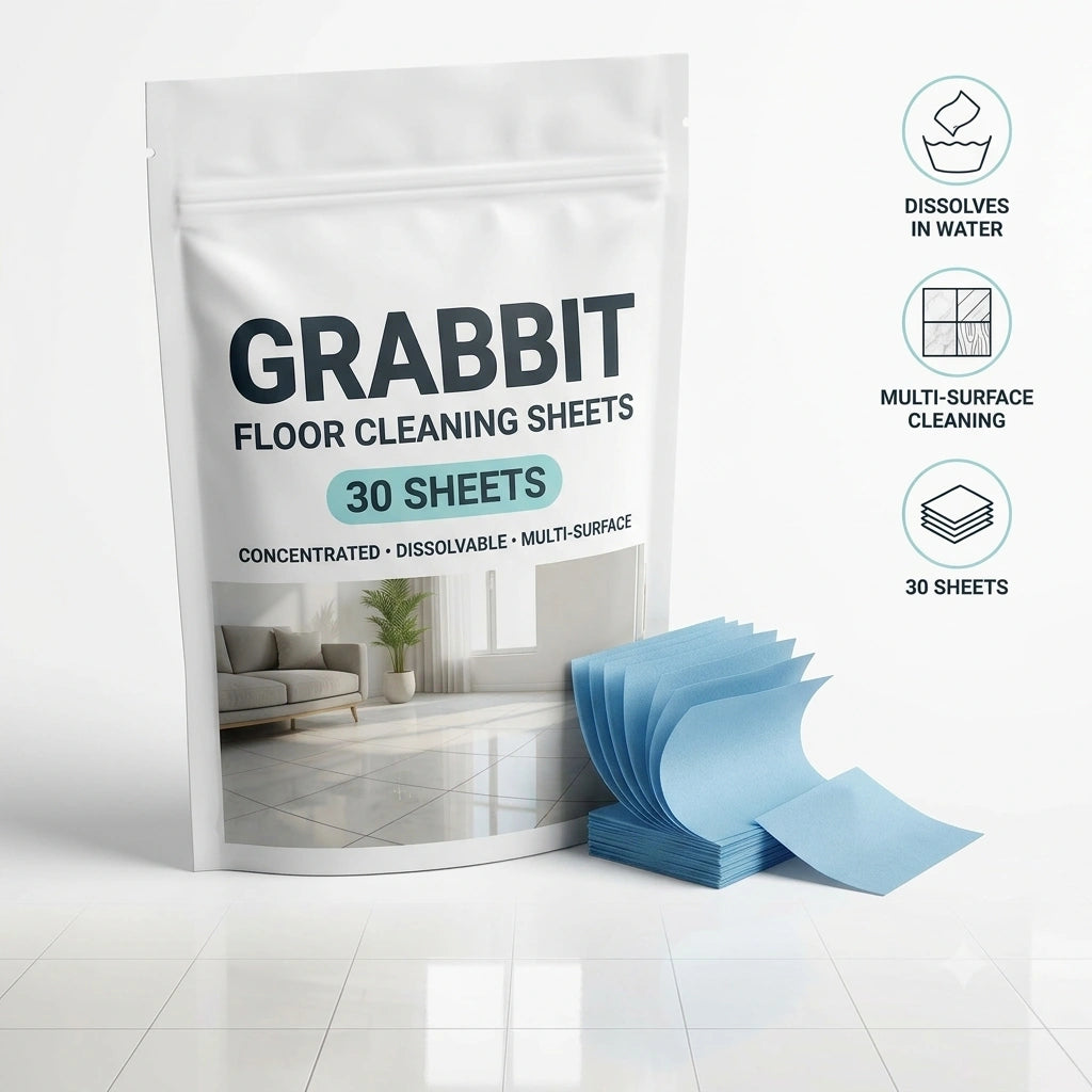 MopEase - Cleaning Sheets | Quick Dissolve | Fresh Finish