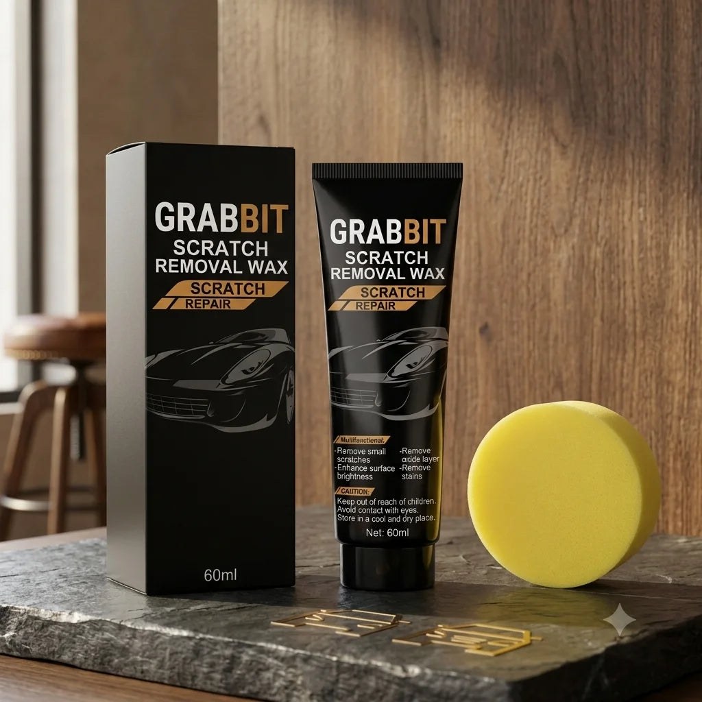 ScratchFix - Car Care Wax | Surface Restore | Gloss Finish  | Sponge Included