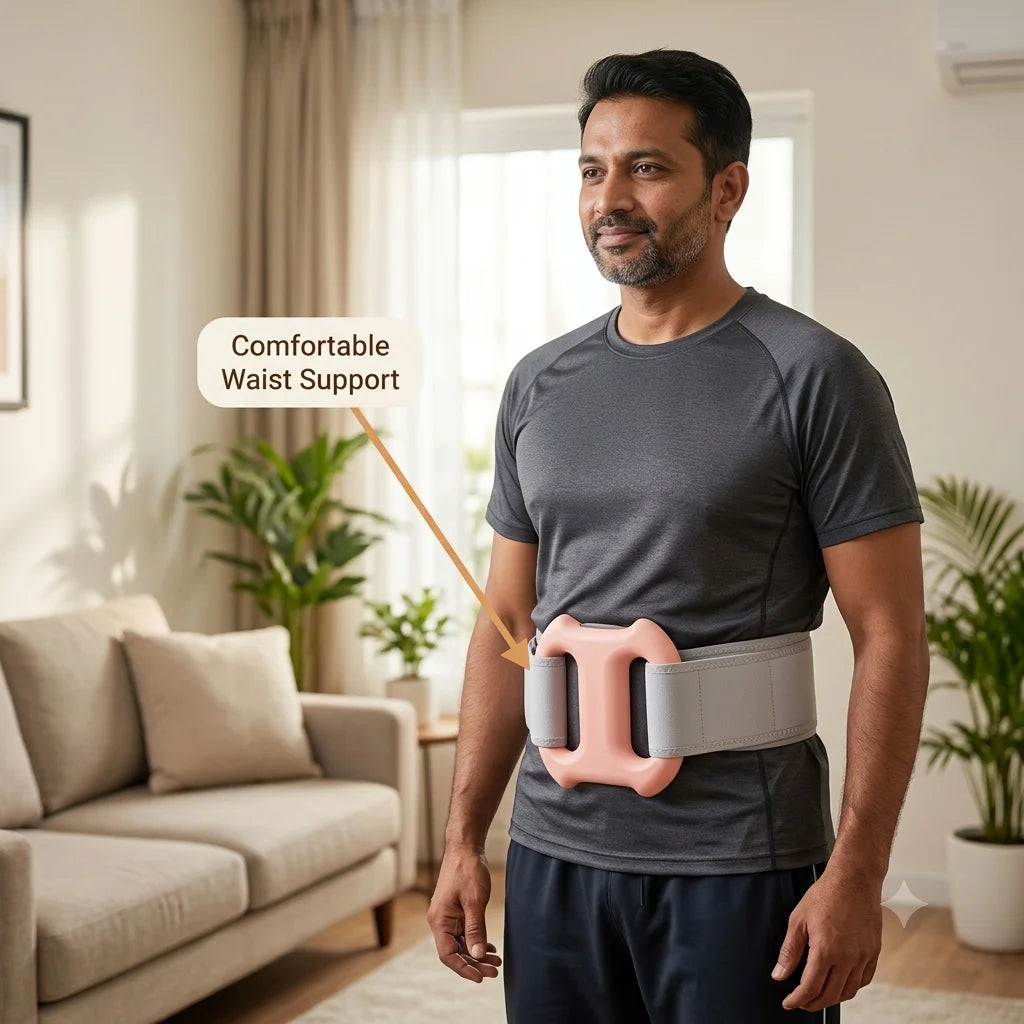 SlimFit™ - Heated Massage Belt | Rechargeable | Adjustable Strap | Multi Mode