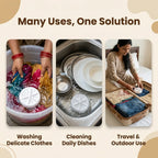 TurboSpin™ - Mini Ultrasonic Washer | 360° Cleaning | Travel-Friendly