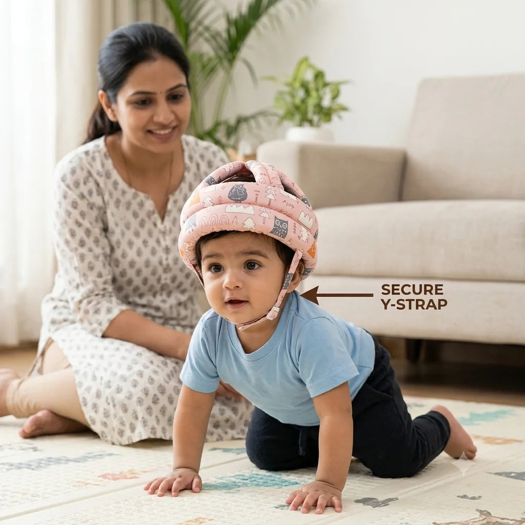 BabyBump™ - Head Protector | Soft Padding  | Adjustable Straps | Lightweight