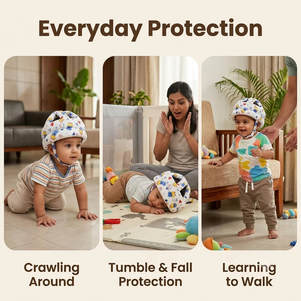 BabyBump™ - Head Protector | Soft Padding  | Adjustable Straps | Lightweight