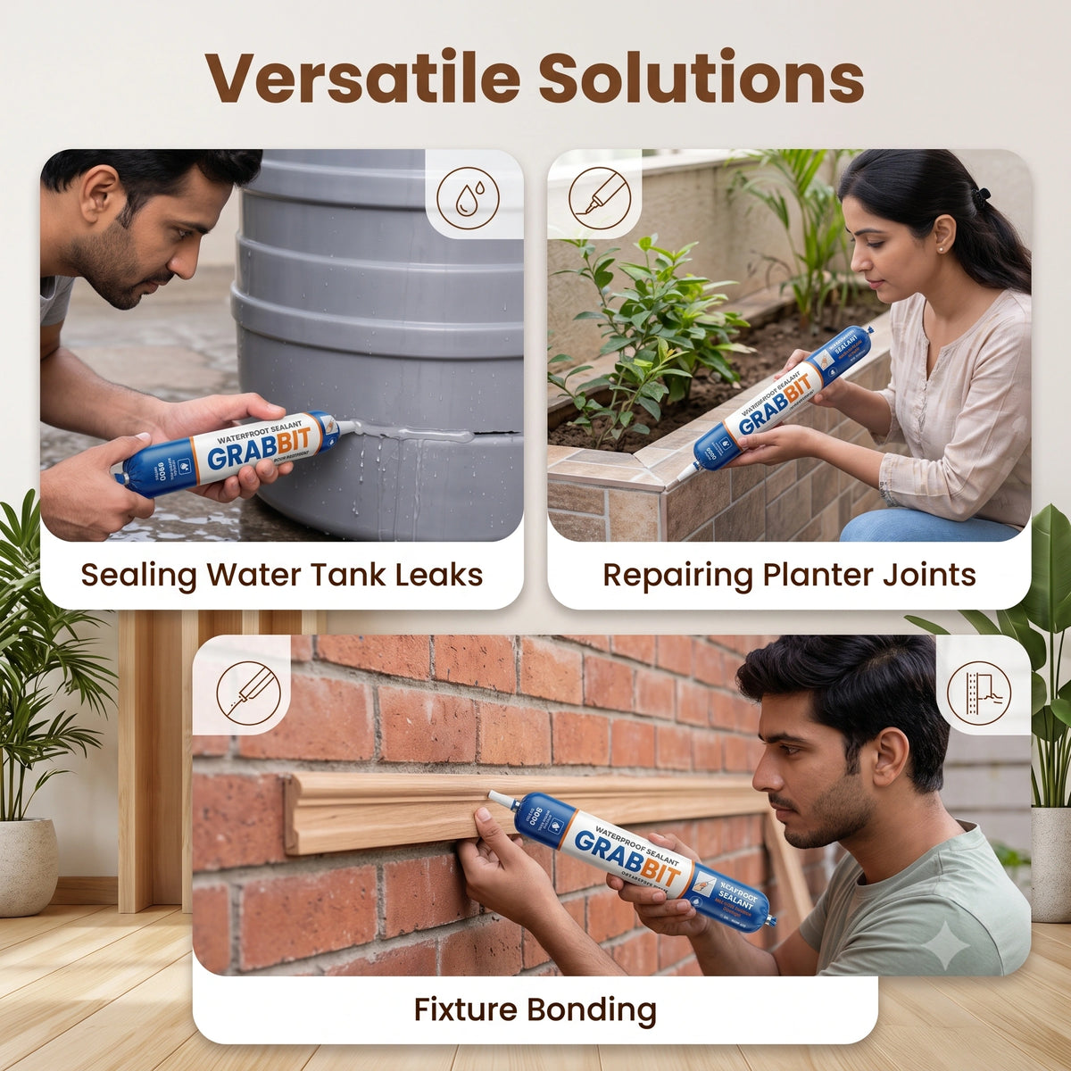 SealTite — Waterproof Sealant |  Crack Resistant | Multi-Surface Adhesive