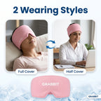 ReliefWrap - Migraine Relief Cap | 360° Gel Coverage | Dual Temperature | Soft Ice-Silk