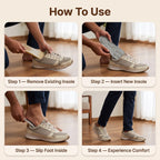 CloudComfort — Shoe Insoles |  Lightweight Memory Foam | Arch Support