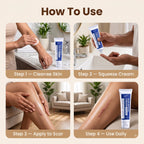 DermaCream — Scar Removal Cream  | Keloid & Stretch Mark Care | Softening & Flattening