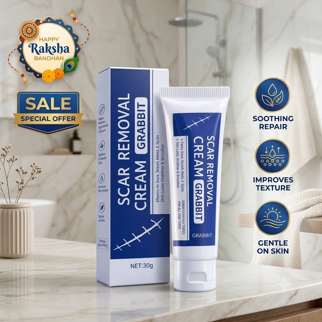DermaCream — Scar Removal Cream  | Keloid & Stretch Mark Care | Softening & Flattening