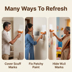 WallCare - Damage Wall Repair | Built-In Roller | Quick Touch-Ups | Easy Application