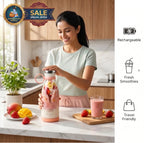 NutriBlend™ - Portable Electric Mixer | Bottle Blender | Fast Blades | Cord-Less