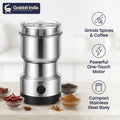 BlendPro -  Compact Electric Grinder | Coffee, Chutney & Spices | Easy Storage