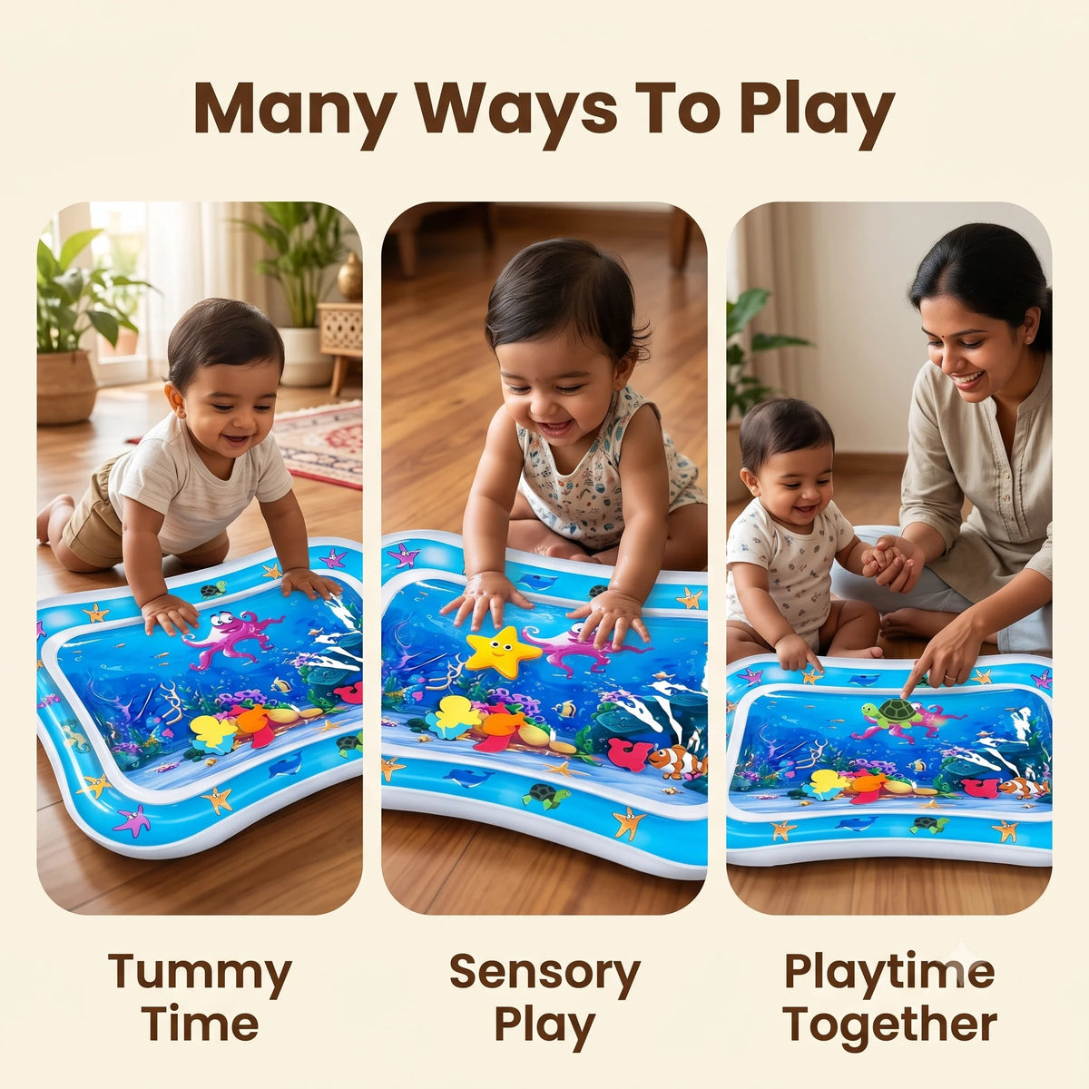 AquaAdventure — WaterPlayMat | Floating Shapes | Sensory Play