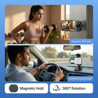 MagMount - Rotatable Phone Holder | Magnetic Attachment | Flexible | 360° Rotation