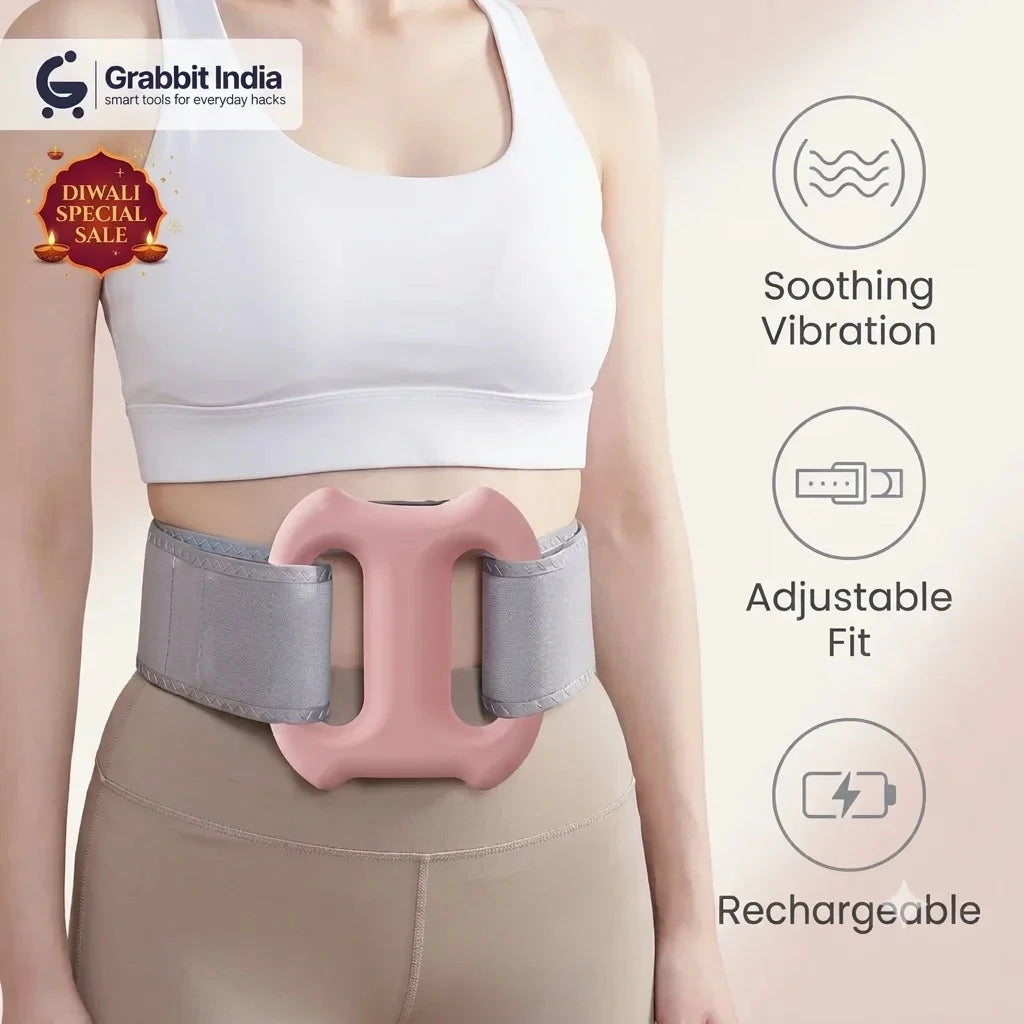 SlimFit™ - Heated Massage Belt | Rechargeable | Adjustable Strap | Multi Mode
