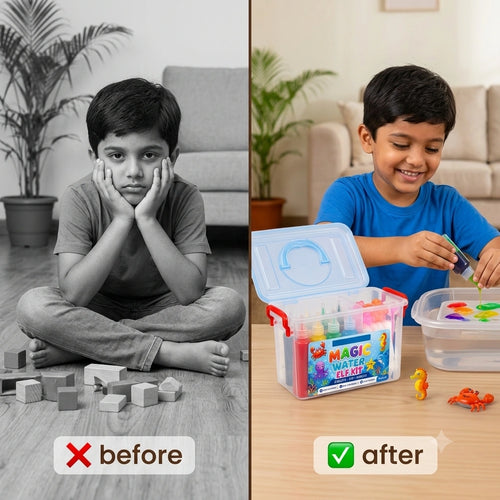 AquaMold™ — Magic 3D Craft Kit | Create Colourful Figures | Creative Learning