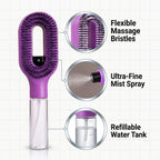 DetangleMist - 2-in-1 Detangling Brush | Anti-Frizz Hair Care | Easy to Use