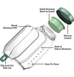 MealJar — Salad & Meal Prep Jar | Side Opening | Portable Design