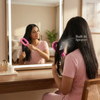 DetangleMist - 2-in-1 Detangling Brush | Anti-Frizz Hair Care | Easy to Use