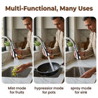 TapTwistJet -  Water Nozzle | Adjustable Angle | Quick Connect | Easy Cleaning