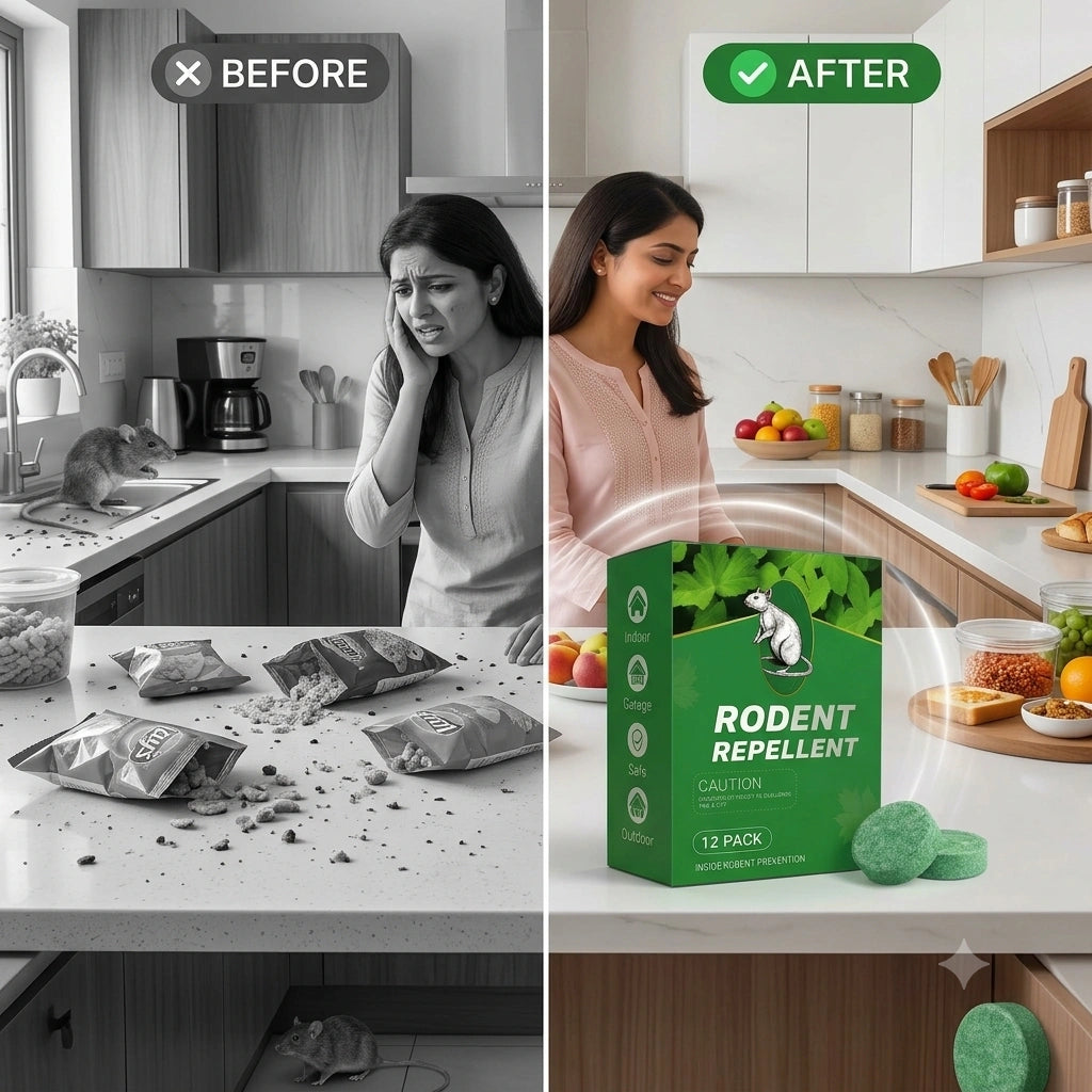 HomePestGuard - Natural Rodent Repellent | Herbal | Multi-Space Use