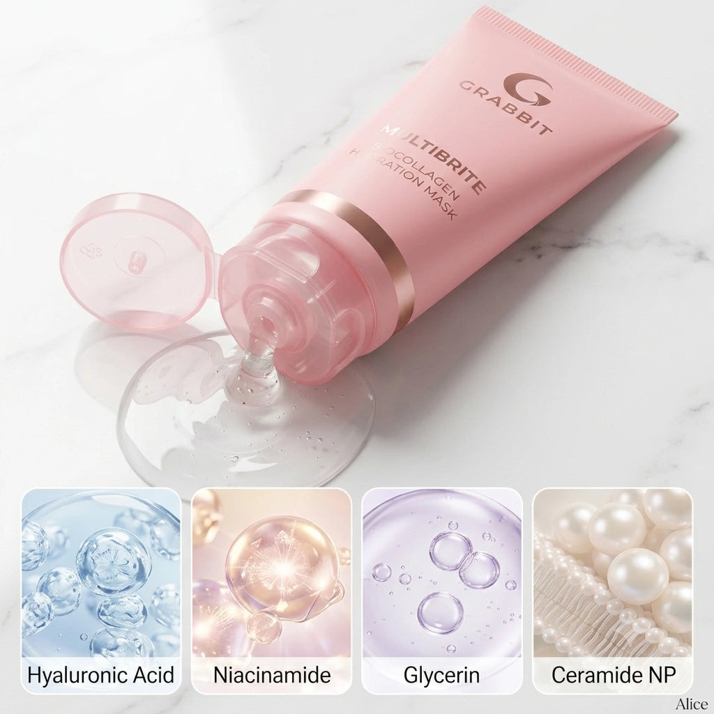 DewDrop — Collagen Sleeping Mask | Radiance Boost | Lightweight Formula