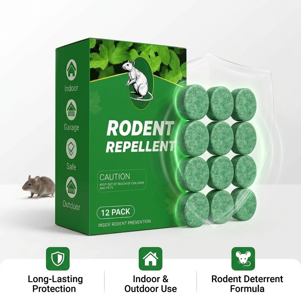 HomePestGuard - Natural Rodent Repellent | Herbal | Multi-Space Use