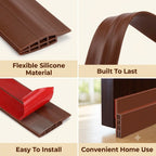 GapShield — Door Seal | Noise Reducer  | AC Air Blocker | Flexible Strip