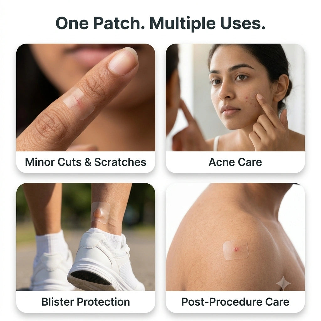 MediSeal - Acne/ Tag/ Blister Remover | Cut-to-Fit | Invisible Stickers | Waterproof
