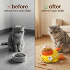PawPress - Interactive Pet Feeder | Press-to-Release Treats | Slow Eating