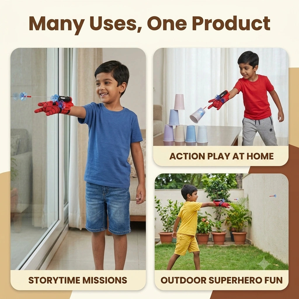 Spidey- Web Shooter | Suction Darts |  Superhero Adventures.