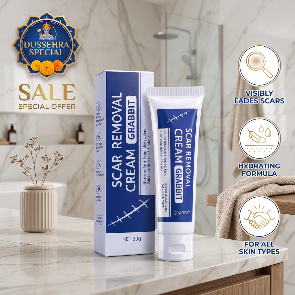 DermaCream™ — Scar Removal Cream  | Keloid & Stretch Mark Care | Softening & Flattening