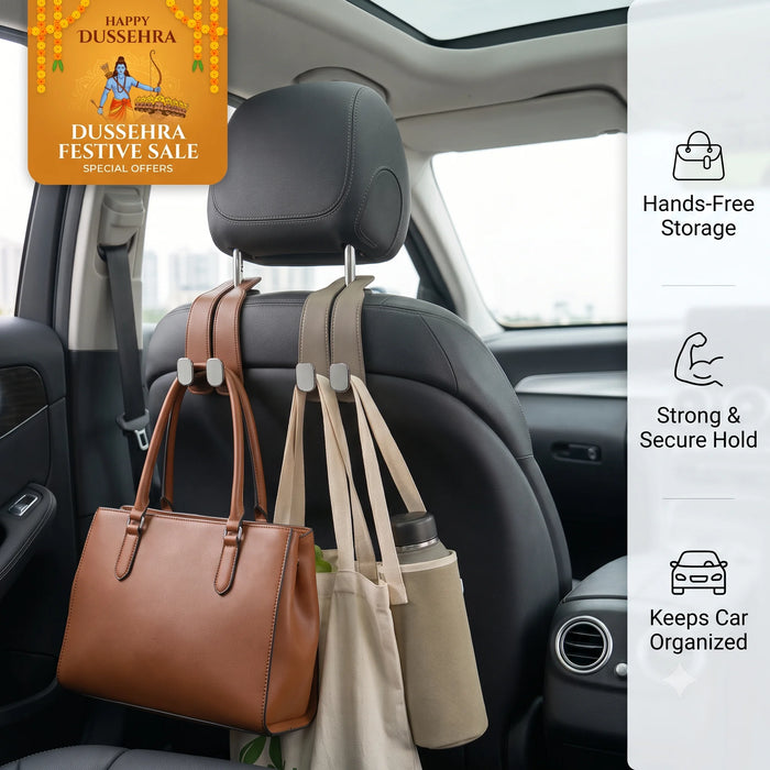 BagBuddy™ — Car Headrest Bag Hook