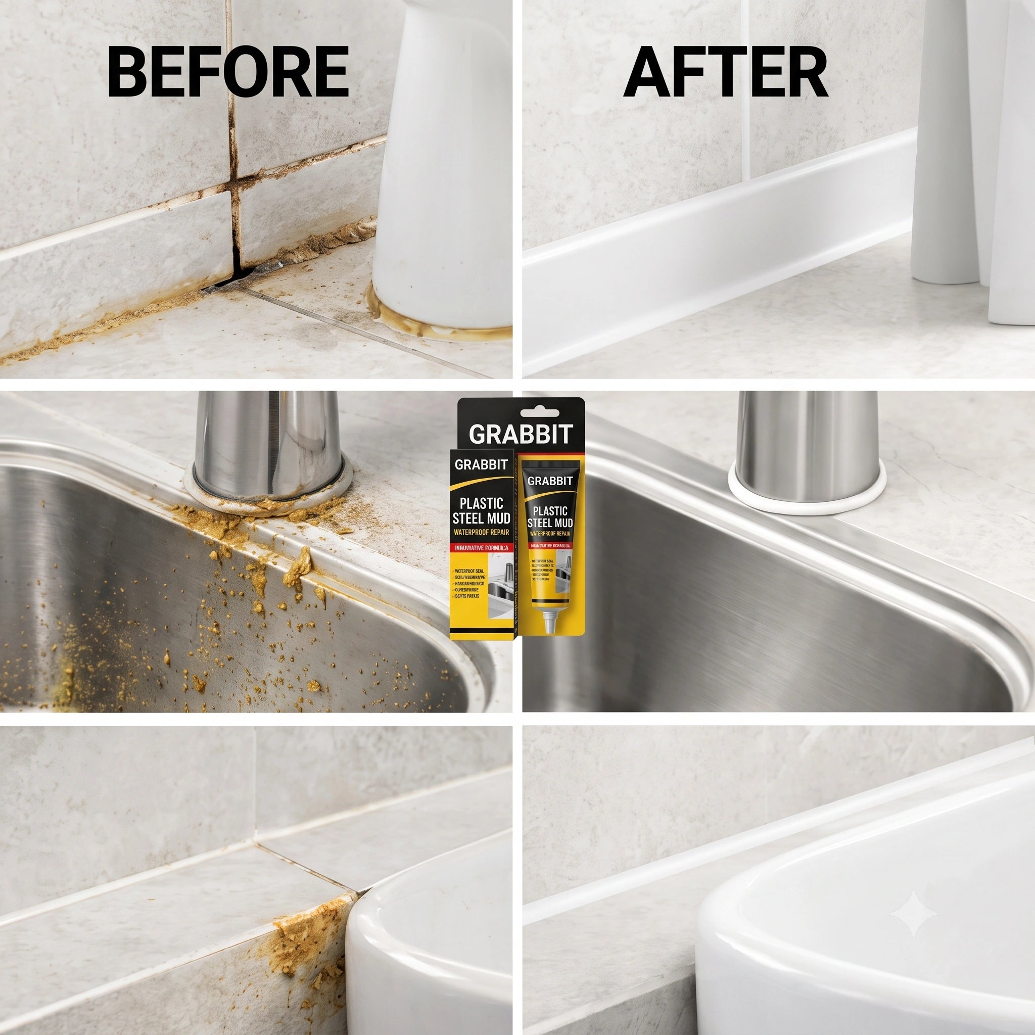 FixStick— Plastic Still Mud | Leak Repair | Waterproof Paste | Easy Application