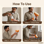 WallCare - Damage Wall Repair | Built-In Roller | Quick Touch-Ups | Easy Application