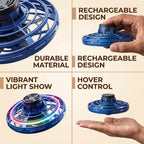 Flynova — Flying Spinner | LED Lights | Hand Controlled | Rechargeable