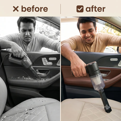 3in1Vaccum — Wireless Car Vacuum & Blower | HEPA Filter | Multi-Purpose Cleaning