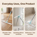 FlexiWipe™ — Multipurpose Wiper | Extendable-Rod | Silicon Blade | 180° Head