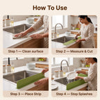 SplashShield™ - Sink Edge Protector | Splash Control | Easy Clean