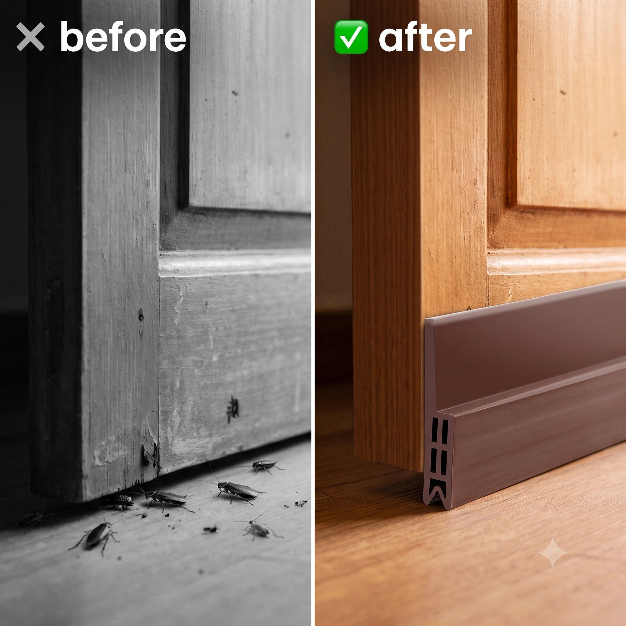 GapShield — Door Seal | Noise Reducer  | AC Air Blocker | Flexible Strip
