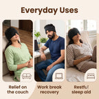 ReliefWrap - Migraine Relief Cap | 360° Gel Coverage | Dual Temperature | Soft Ice-Silk