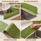 SplashShield™ - Sink Edge Protector | Splash Control | Easy Clean