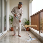 FlexiWipe™ — Multipurpose Wiper | Extendable-Rod | Silicon Blade | 180° Head