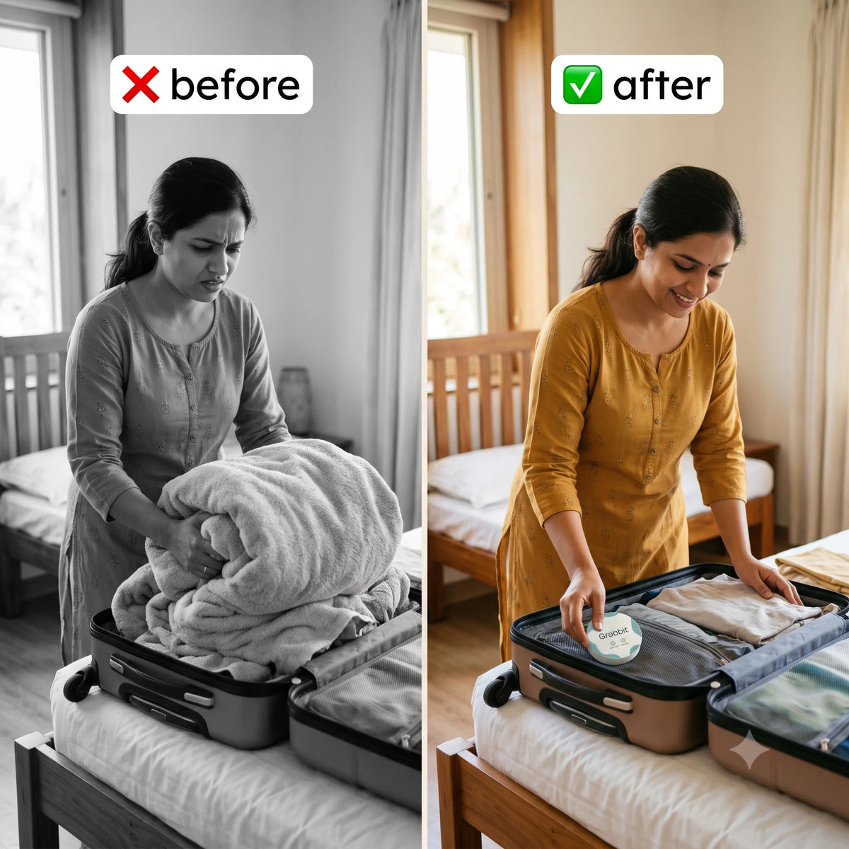 TravelTowel — Pocket-Size Cotton Towel | Expands with Water | 56 × 28 in