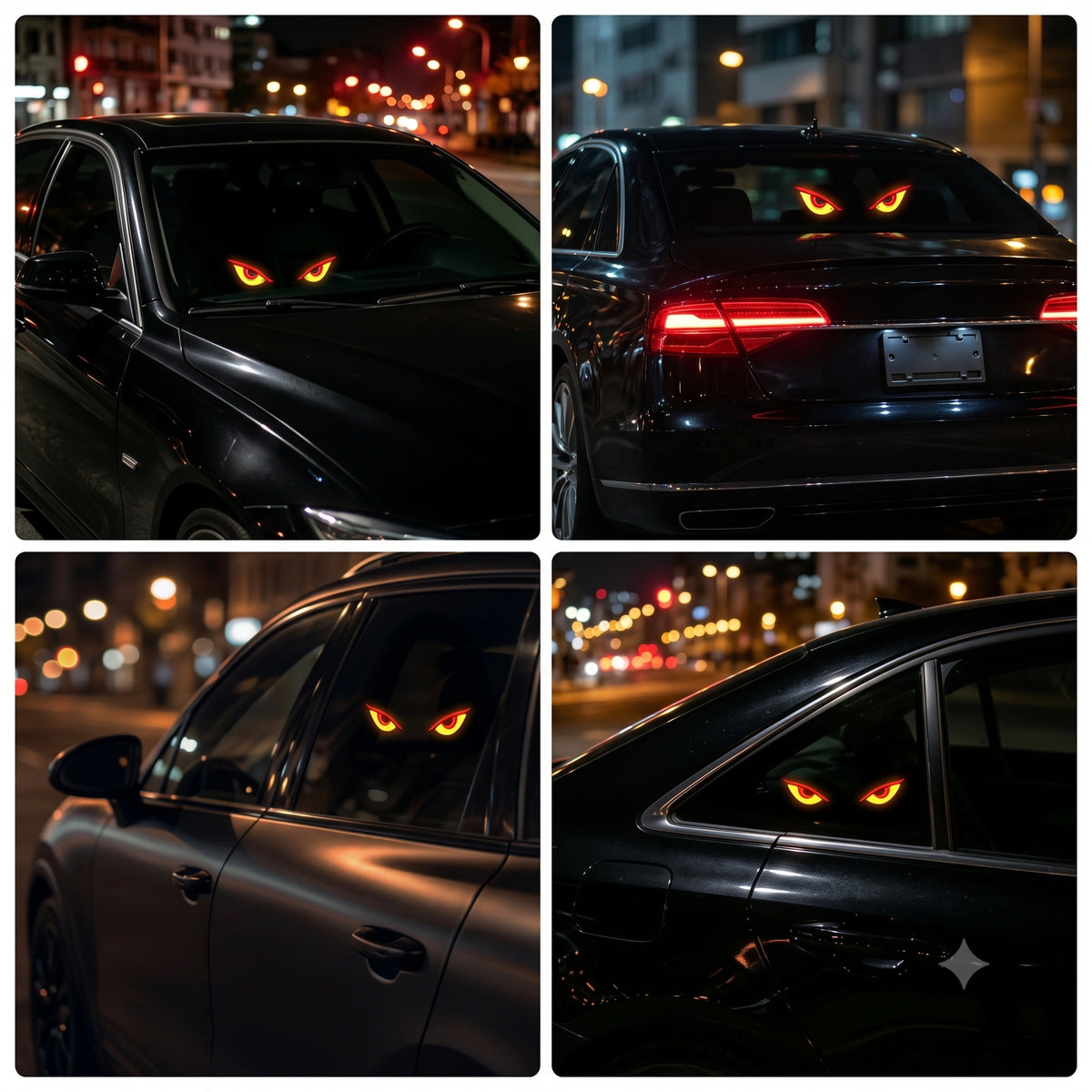 EvilEye — Windshield Decor Light | Solar & USB Powered | Wireless LED