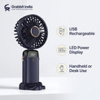 PocketFan- Foldable Handheld Fan | Desk Use | 5 Speeds