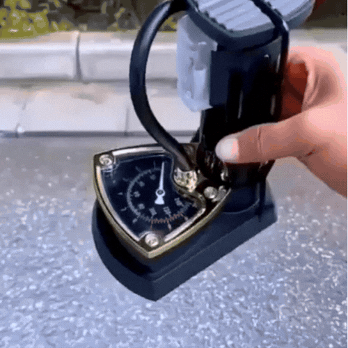 AirPress — Portable Air Pump | Pressure Gauge | Foot-Operated | Anti-Slip Pedal |
