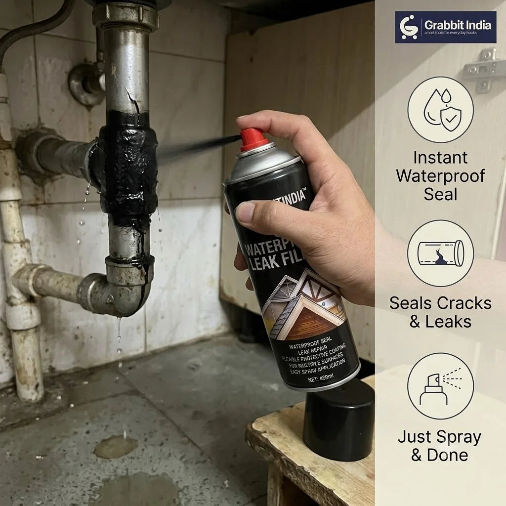 WaterSealSpray™ — Waterproof Crack Repair Spray | Seals Leaks | Roofs & Walls | 450 ml