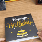 MelodyPop - 3D Birthday Card | Blowable LED Candle | Celebration Tune
