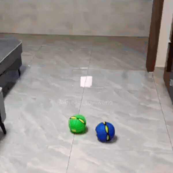 FlipSphere - Bounce Ball | Dual-Shape Design | 6 LED Lights